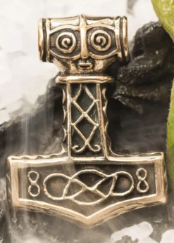 Anhänger Mjölnir, Thorshammer aus Bronze