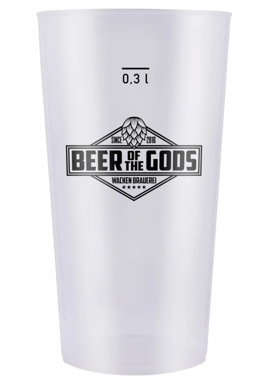 A Pantheon of Taste - Kunststoffbecher, 300 ml geeicht - Wacken Brauerei