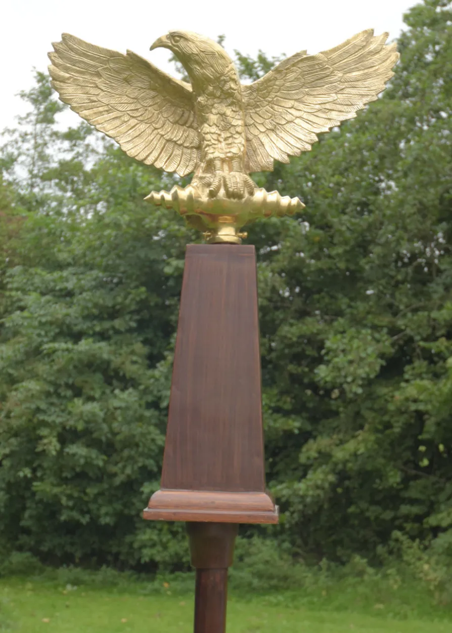 Aquila - Standarte, Römischer Legionsadler mit Schaft