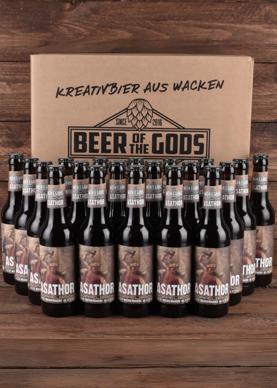 Asathor - Doppelbock, 0,33l Flasche - Wacken Brauerei