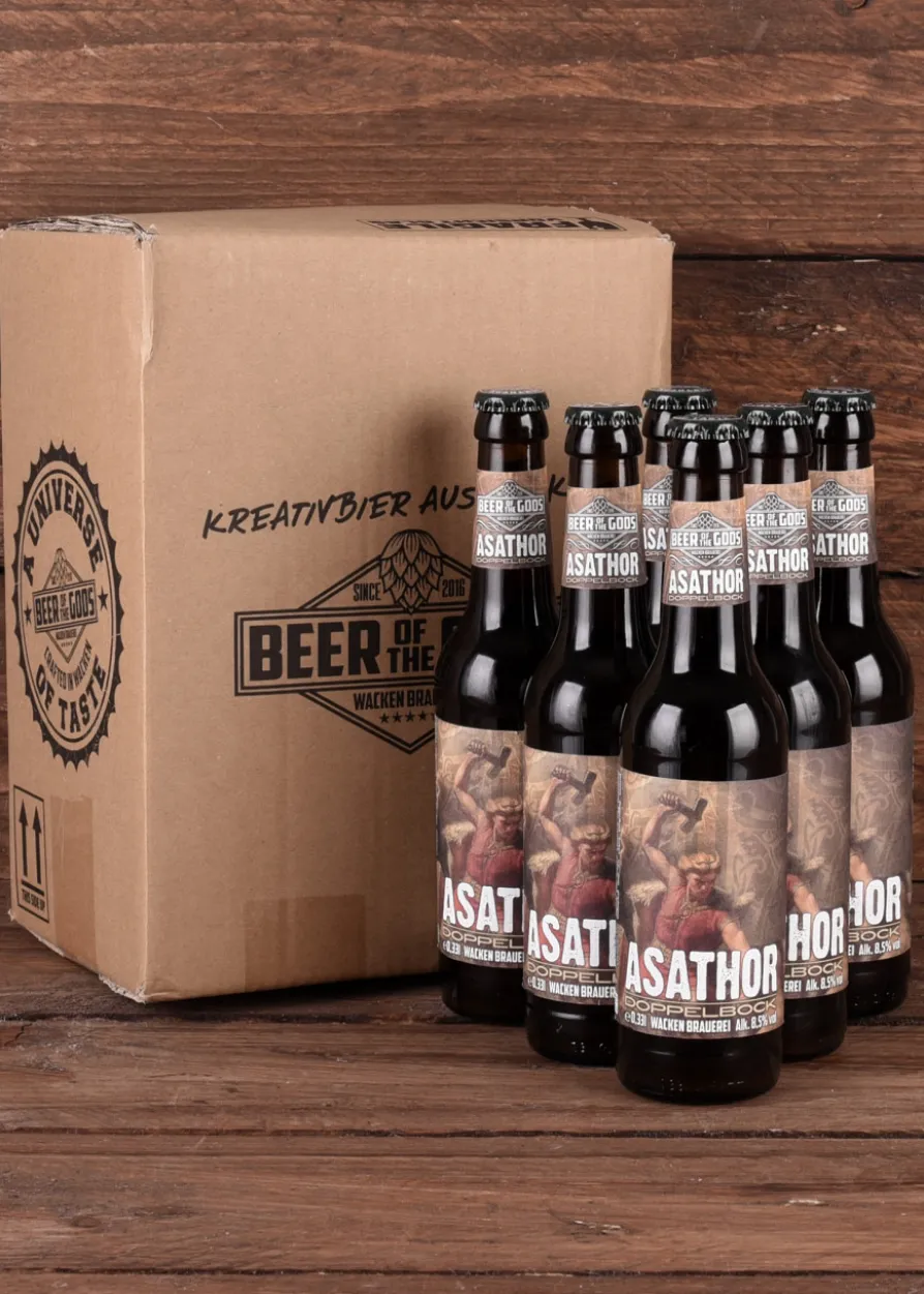 Asathor - Doppelbock, 0,33l Flasche - Wacken Brauerei