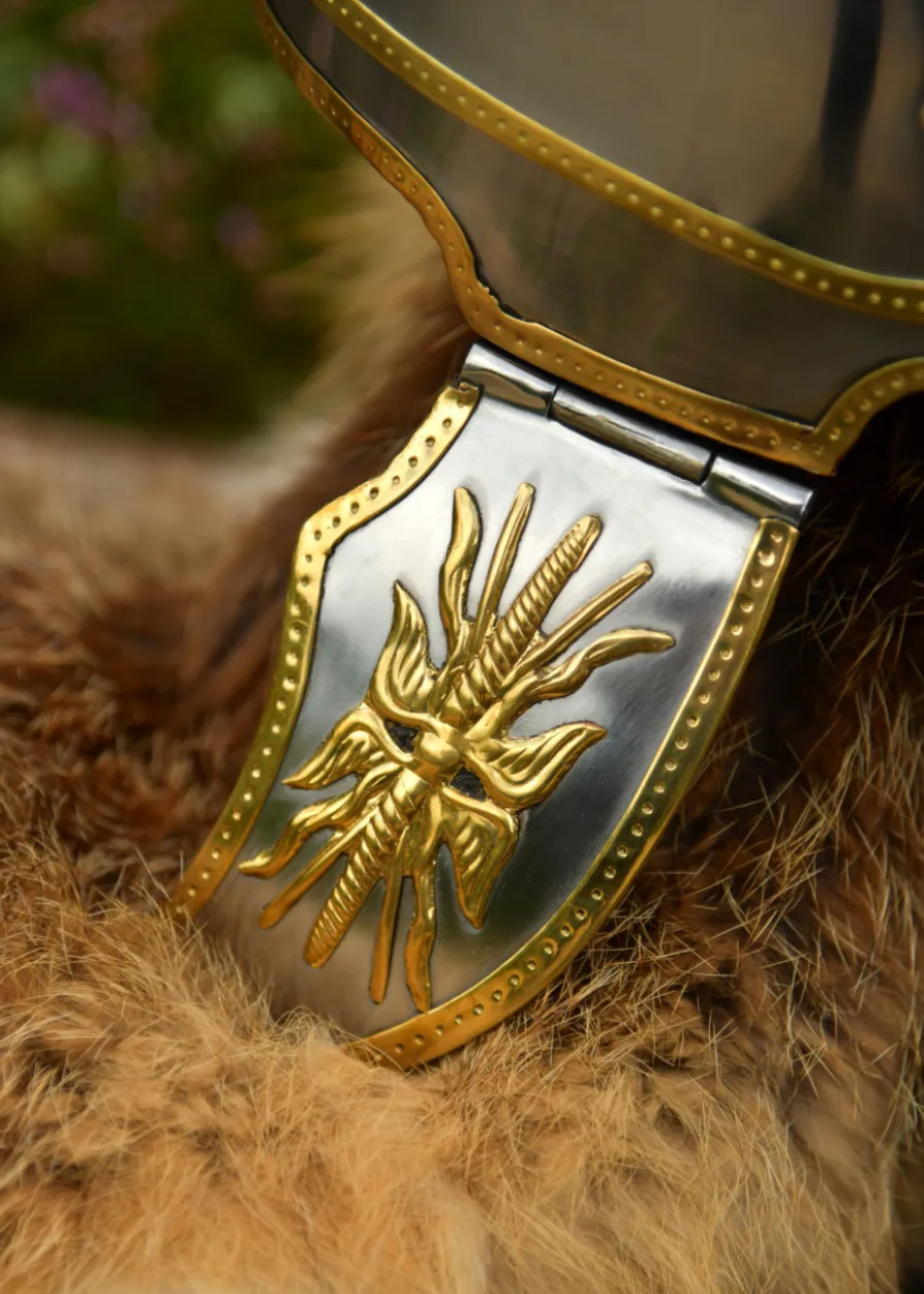 Attischer Helm mit Haarbusch, 1,6 mm Stahl