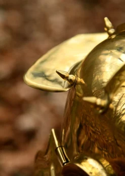 Auxiliar Infanterie-Helm, nach Niederbieber-Fund, aus Messing