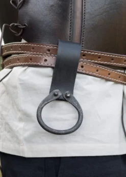 Axtgürtelhalter mit geschmiedetem Ring