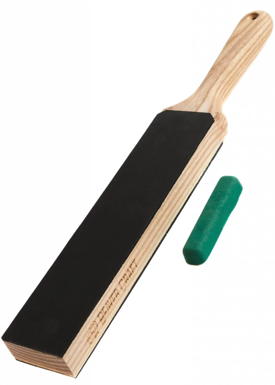 Beidseitiger Lederriemen zum Schärfen von Messern , BeaverCraft