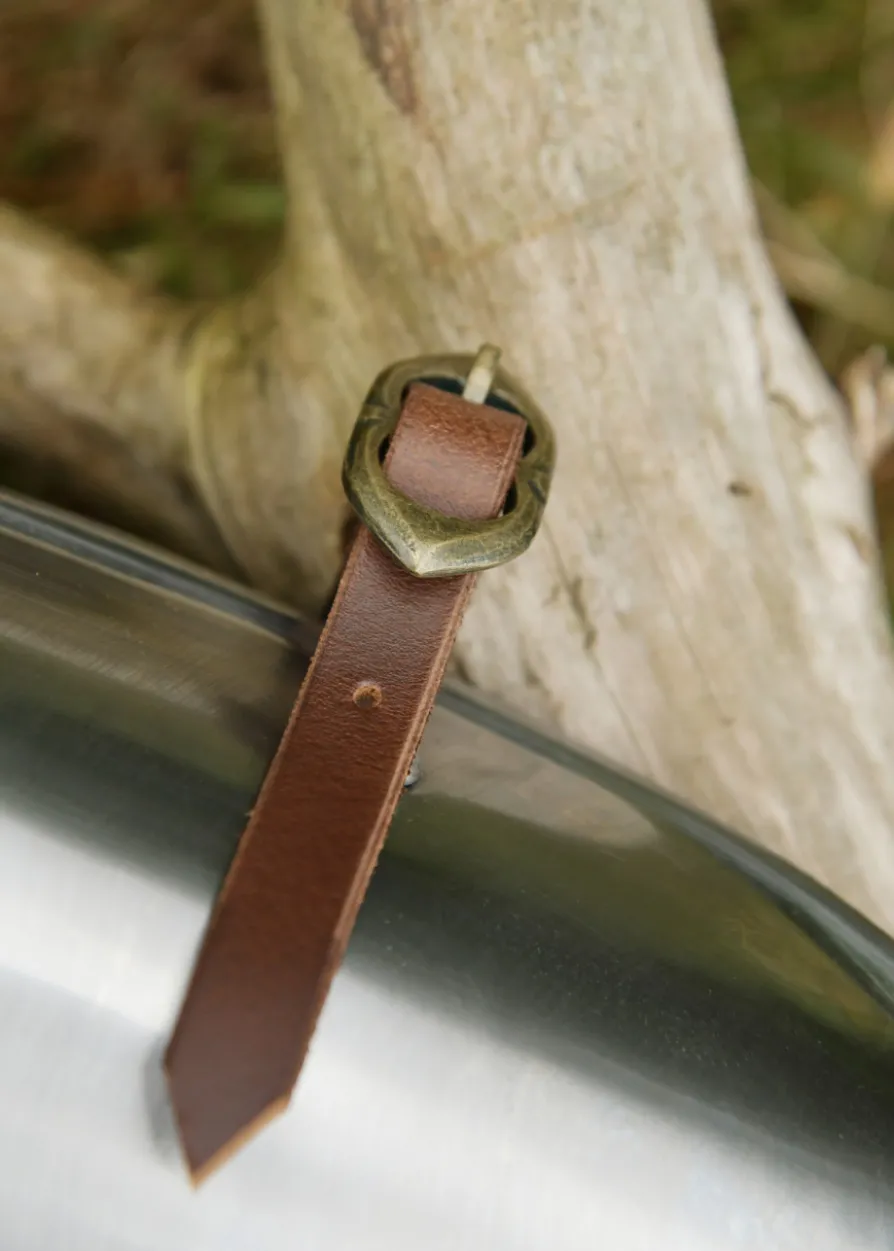 Beinschienen, Paar, 2mm Stahl