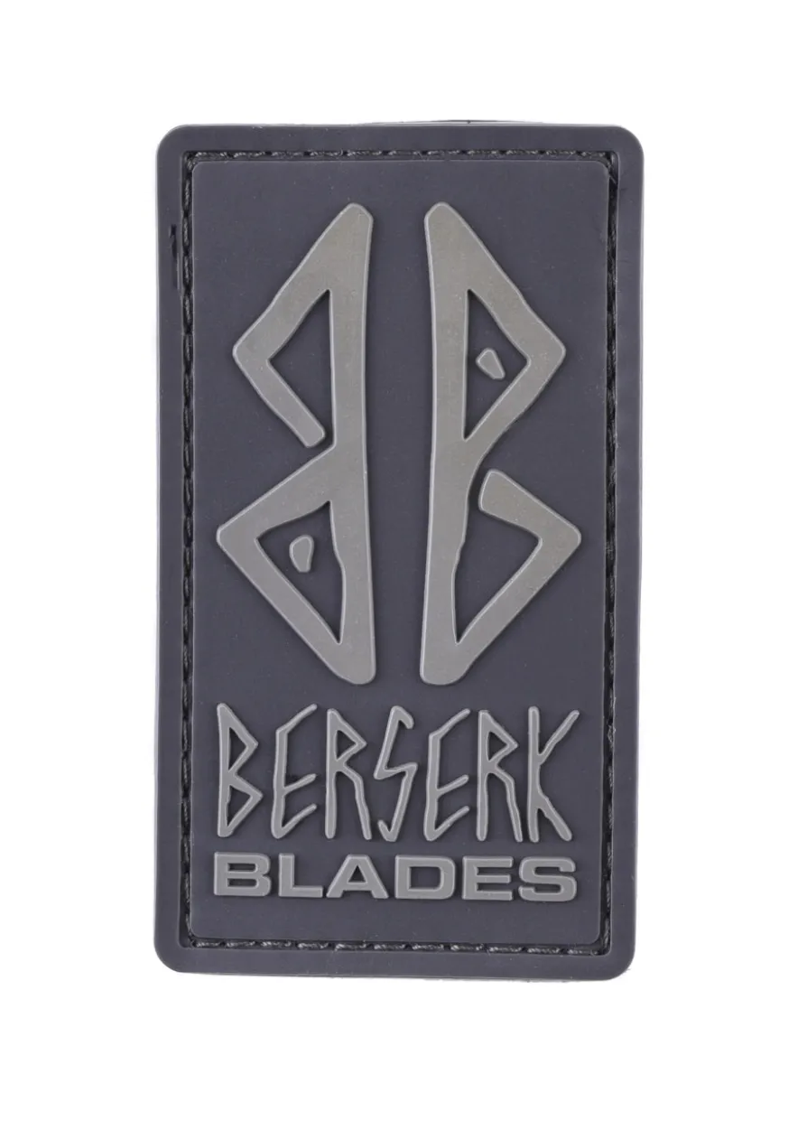Berserk Blades PVC Patch dunkelgrau