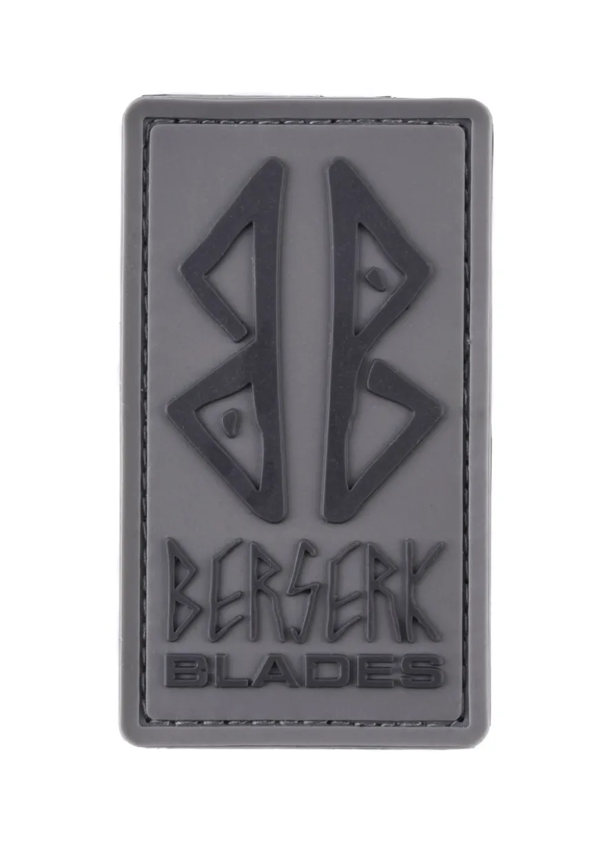 Berserk Blades PVC PATCH hellgrau