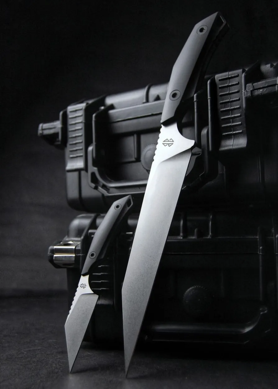 Berserk Blades YARR, Feststehendes Messer, stonewashed