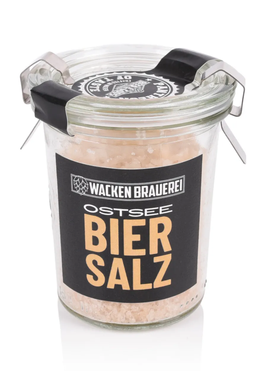 Biersalz - Ostseesalz mit Yggdrasil, 80 g im Weckglas - Wacken Brauerei