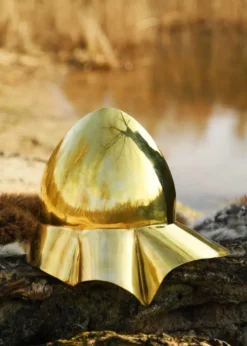 Böotischer Helm, Griechischer Helm aus Messing, 4. Jh. v. Chr.