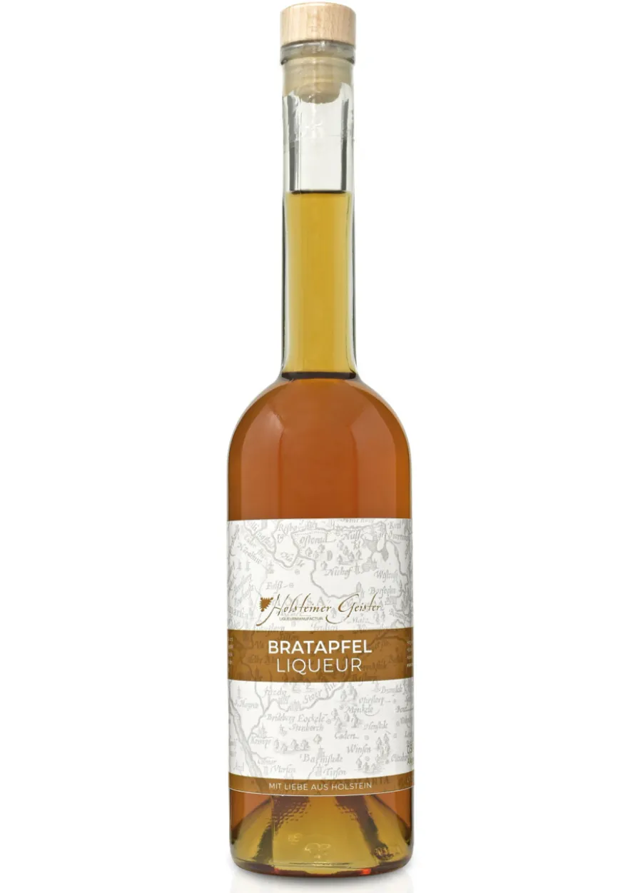 Bratapfel Likör, 15% vol. Alk., 0,5l Flasche - Holsteiner Geister