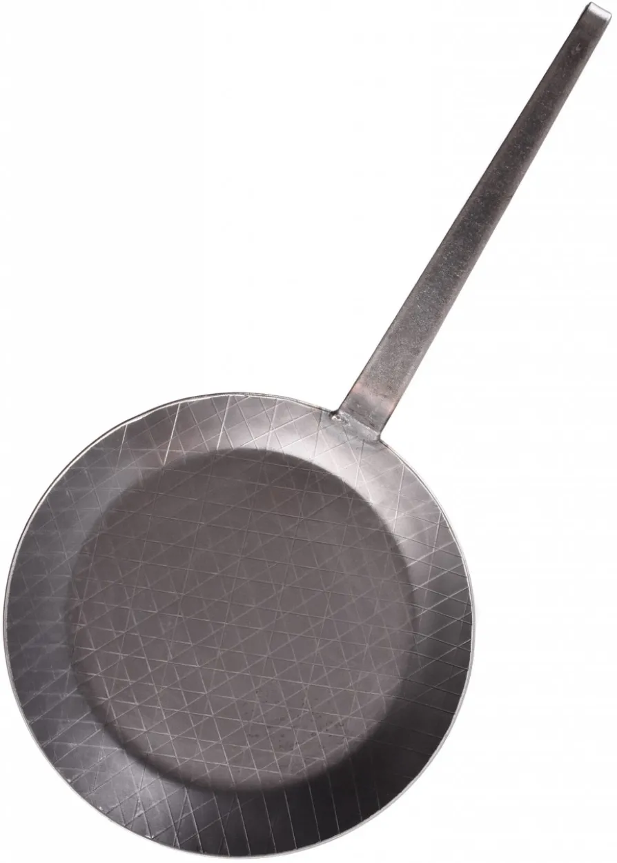 Bratpfanne mit geschmiedetem Hakenstiel, ca. 28 cm