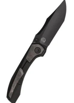 Brian Brown Knives, Raptor V3 Tumbled Black, Taschenmesser