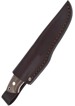 Brisa Trapper 95 - Grünes Micarta, Scandi