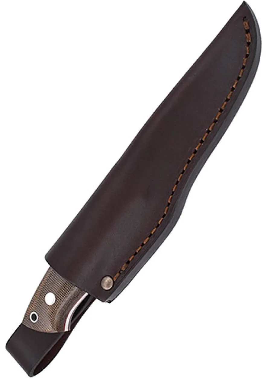 Brisa Trapper 95 - Grünes Micarta, Scandi