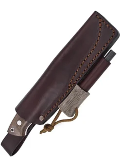 Brisa Trapper 115 - Grünes Micarta, Scandi, Feuerstahl
