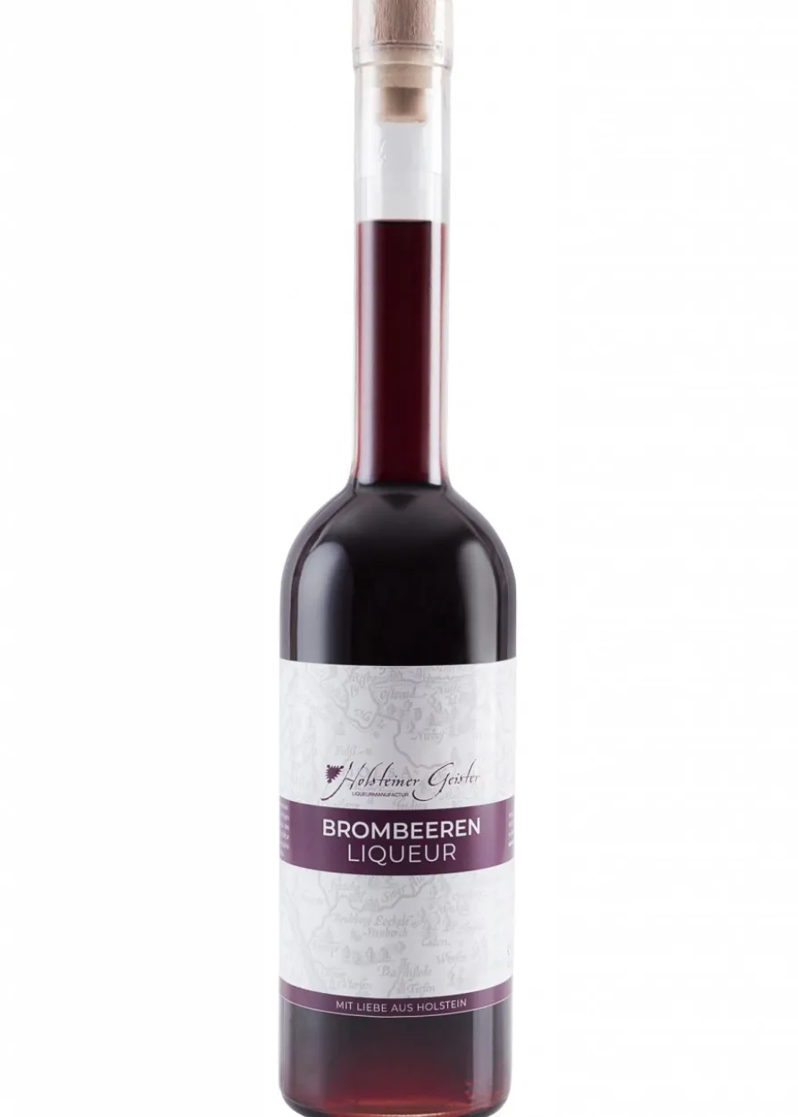 Brombeeren Likör, 20% vol. Alk., 0,5l Flasche - Holsteiner Geister