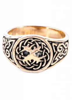 Bronzener Keltenring, Weltenesche Yggdrasil