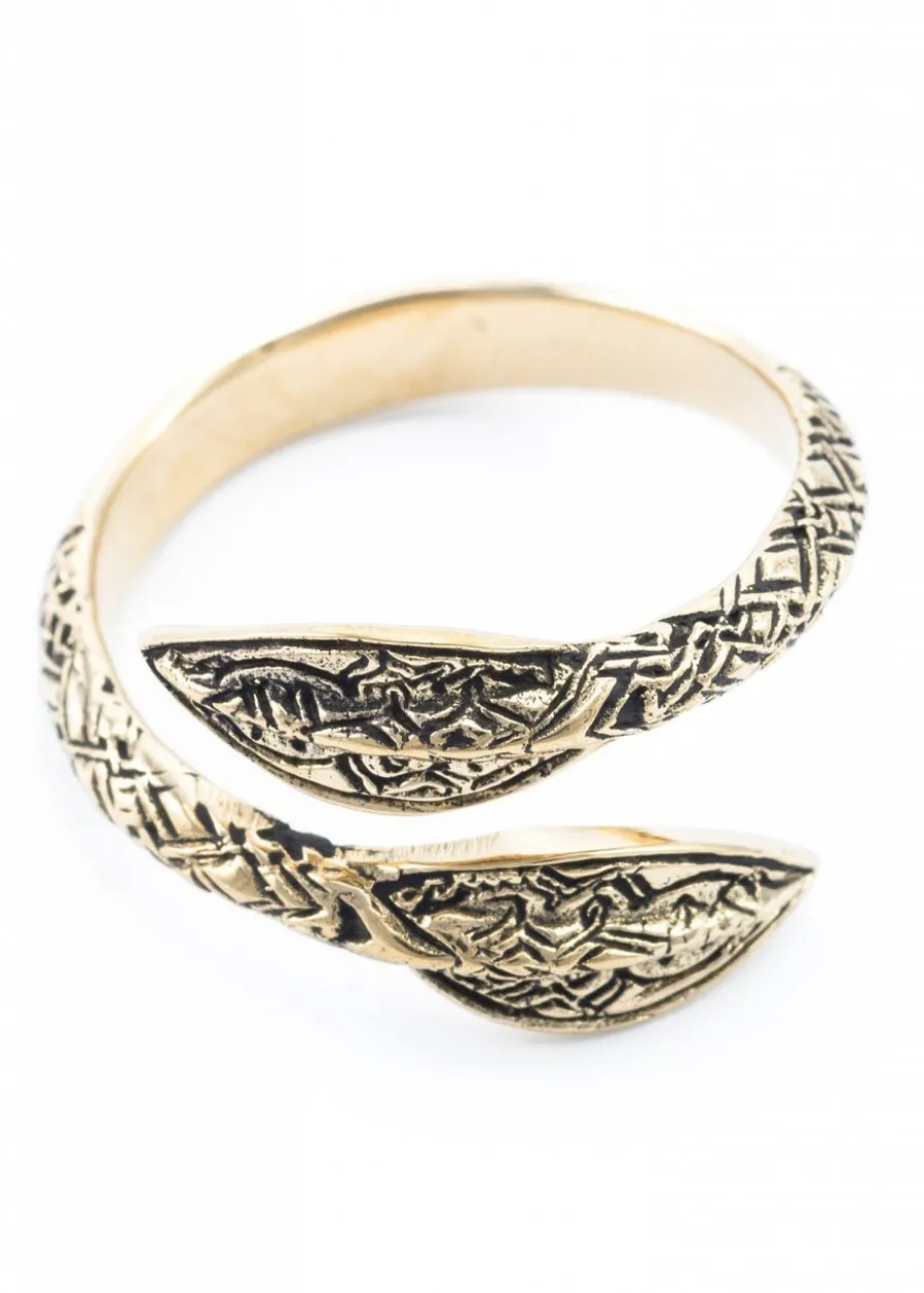 Bronzener Wikingerring, Speerspitzen
