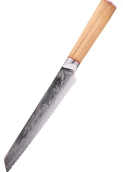 Brotmesser, Damaststahl