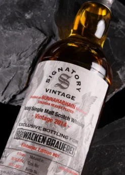 Bunnahabhain Staoisha Single Malt Whisky 2014/2022, 8y, 46% vol. 0,7 l, Wacken Brauerei