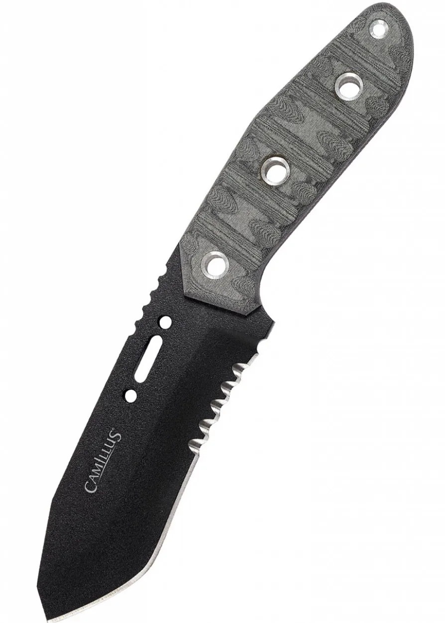 Camillus CK-9.5™, Outdoormesser mit Scheide und Signalpfeife