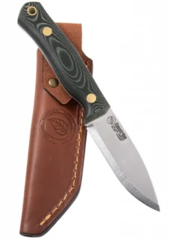 Casström, SWEDISH FOREST KNIFE NO. 8, GREEN MICARTA