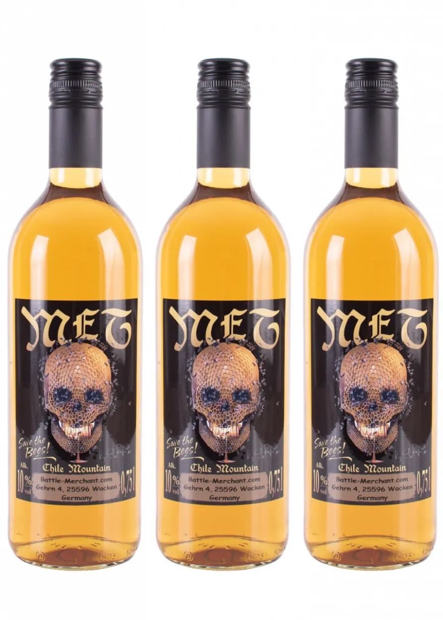Chile Mountain, Met aus Chile Gebirgshonig, 0,75l Flasche, 10% Vol.