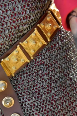 Cingulum, Legionärs-Gürtel, RGZM, Leder und Messing