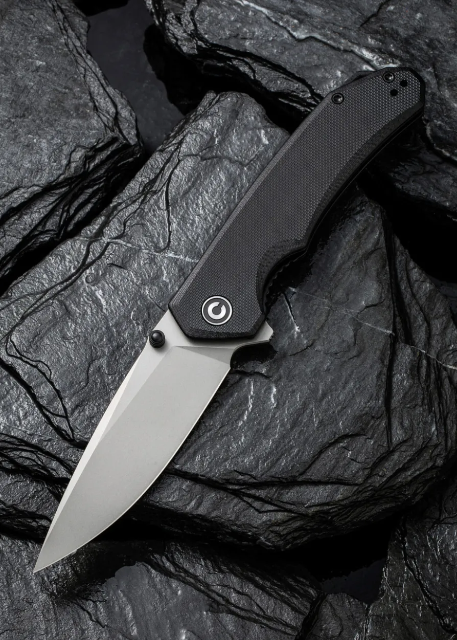 CIVIVI BRAZEN SCHWARZ STONEWASHED, Taschenmesser