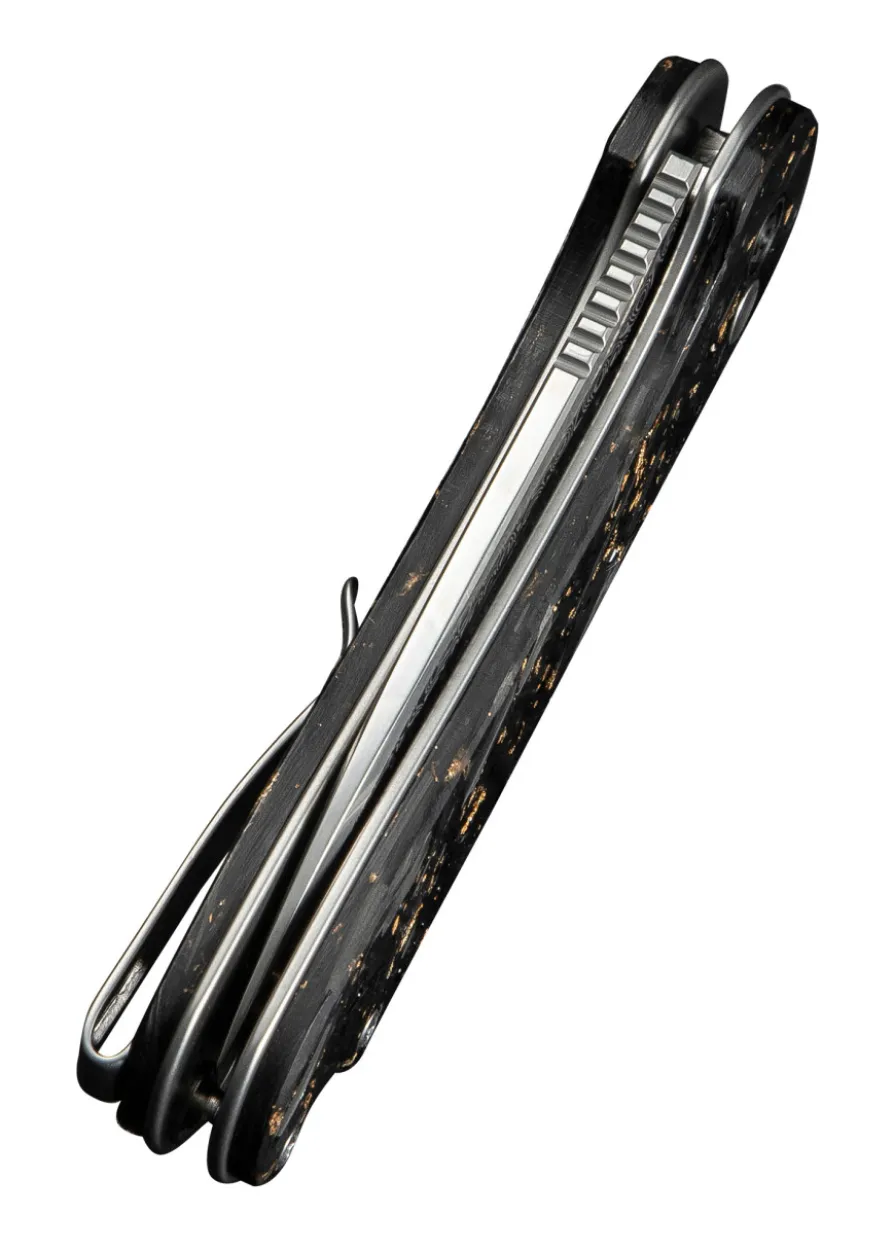 Civivi Button Lock Elementum II Carbon Fiber & Resin Handle, Taschenmesser