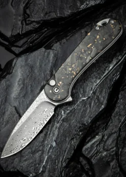 Civivi Button Lock Elementum II Carbon Fiber & Resin Handle, Taschenmesser
