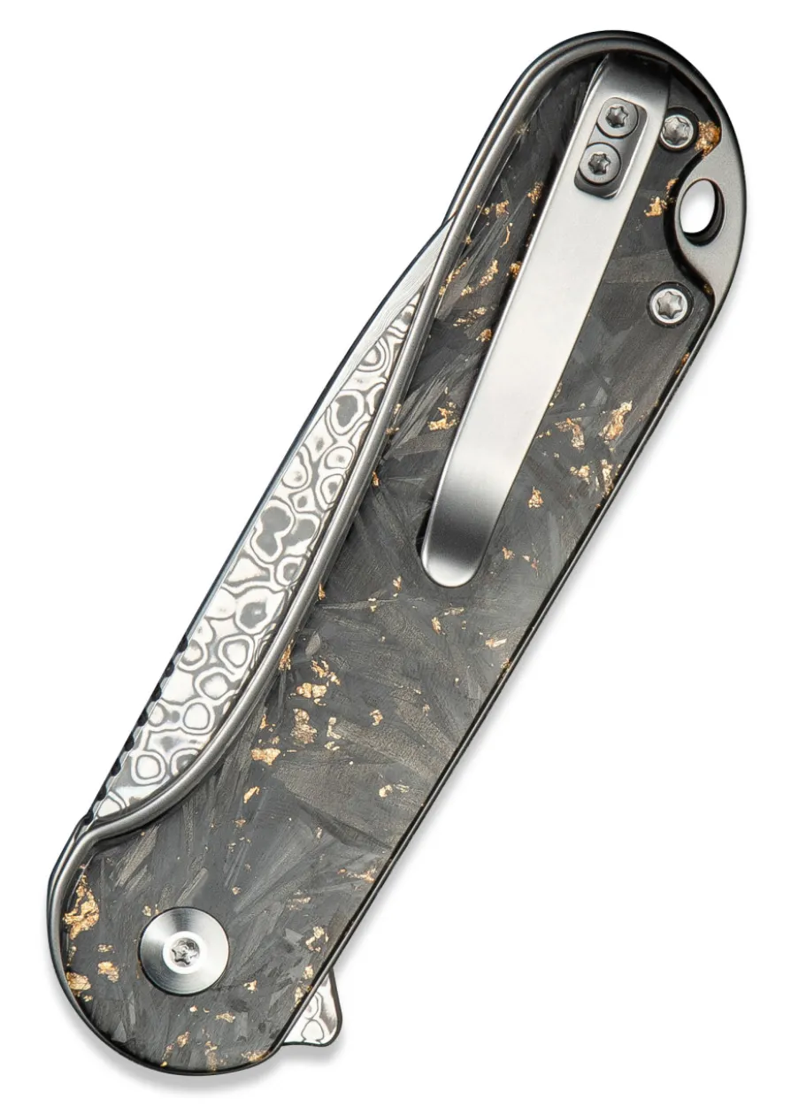 Civivi Button Lock Elementum II Carbon Fiber & Resin Handle, Taschenmesser
