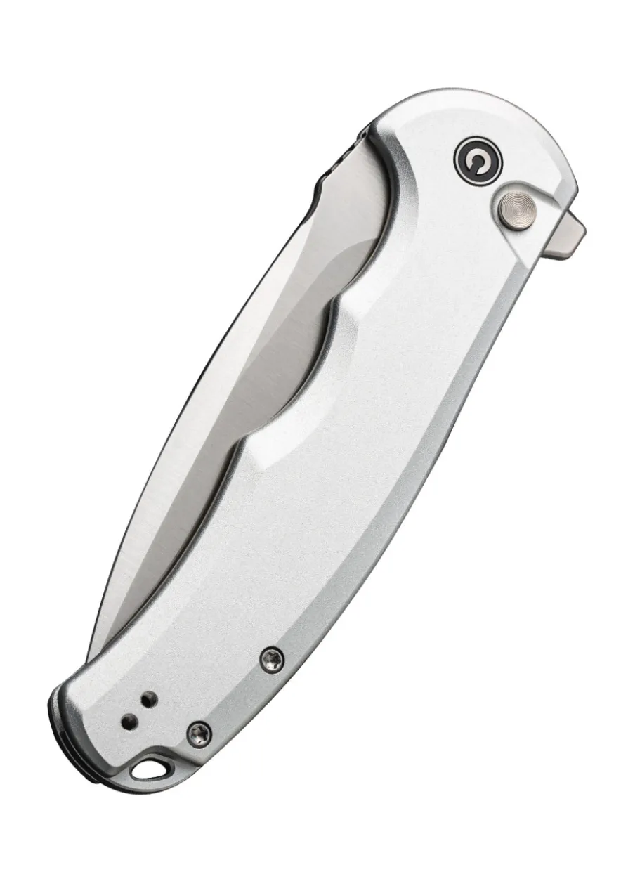 CIVIVI BUTTON LOCK PRAXIS, Aluminium, Silber, Taschenmesser