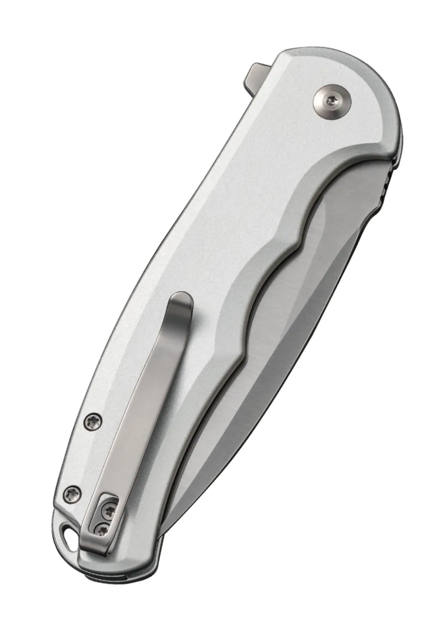 CIVIVI BUTTON LOCK PRAXIS, Aluminium, Silber, Taschenmesser