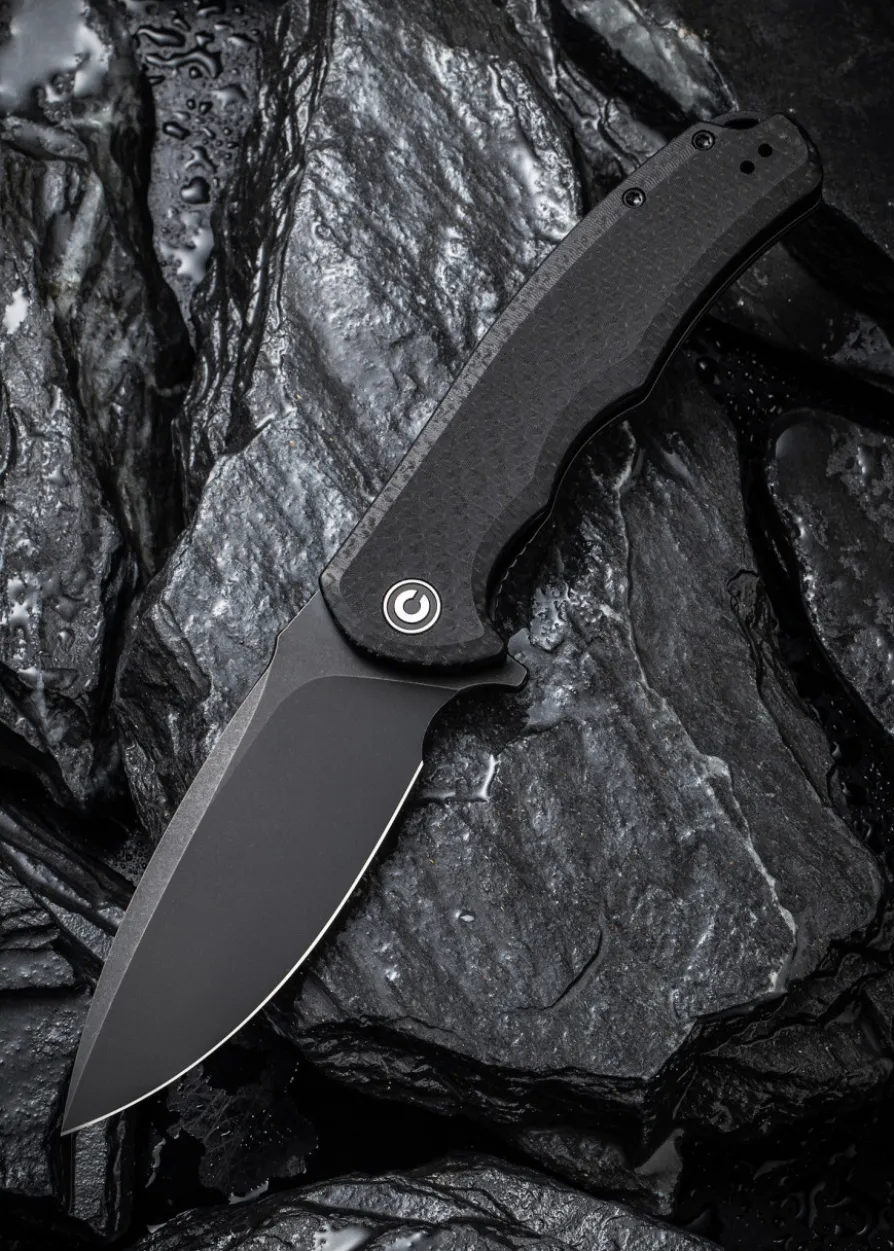 CIVIVI PRAXIS MICARTA ALL BLACK, Taschenmesser