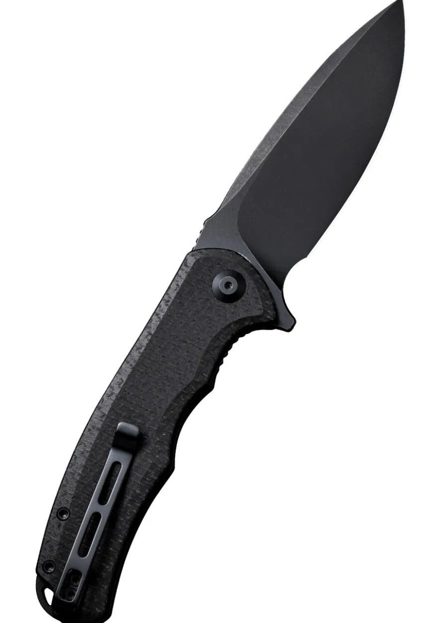 CIVIVI PRAXIS MICARTA ALL BLACK, Taschenmesser