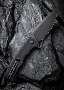 CIVIVI PRAXIS MICARTA ALL BLACK, Taschenmesser