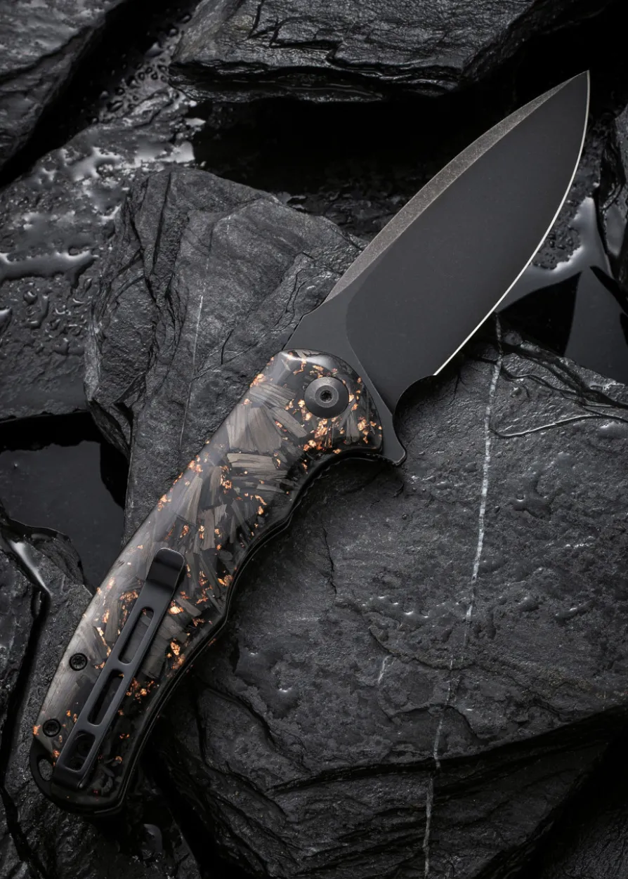 CIVIVI PRAXIS SHREDDED CARBON COPPER, Taschenmesser