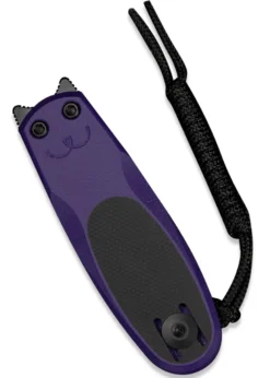 Civivi Purr Nitro-V Purple + Black G10, Black Stonewash, Taschenmesser