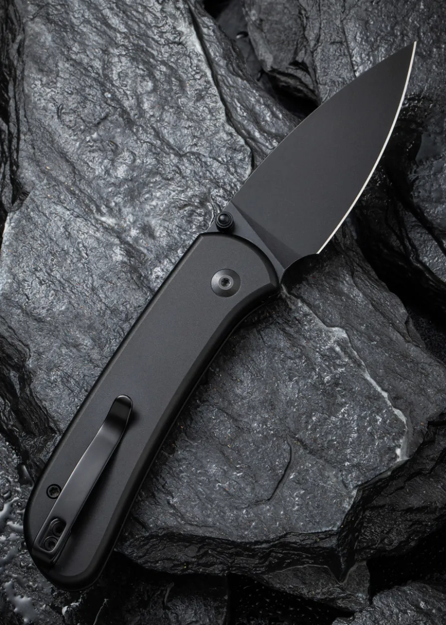 CIVIVI QUBIT ALUMINIUM ALL BLACK, Taschenmesser
