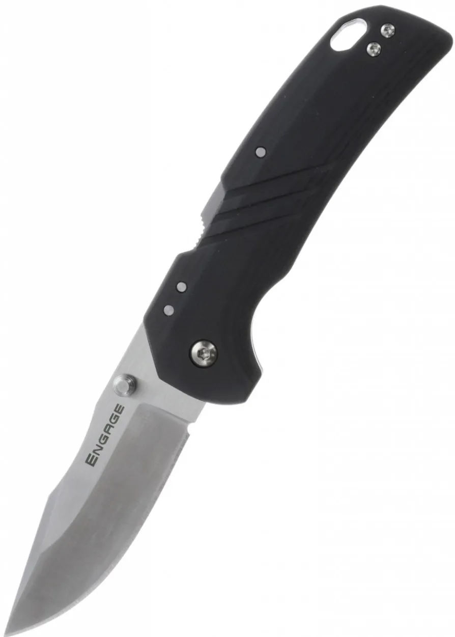 Cold Steel Engage Clip Point 3", schwarzes G10, Taschenmesser