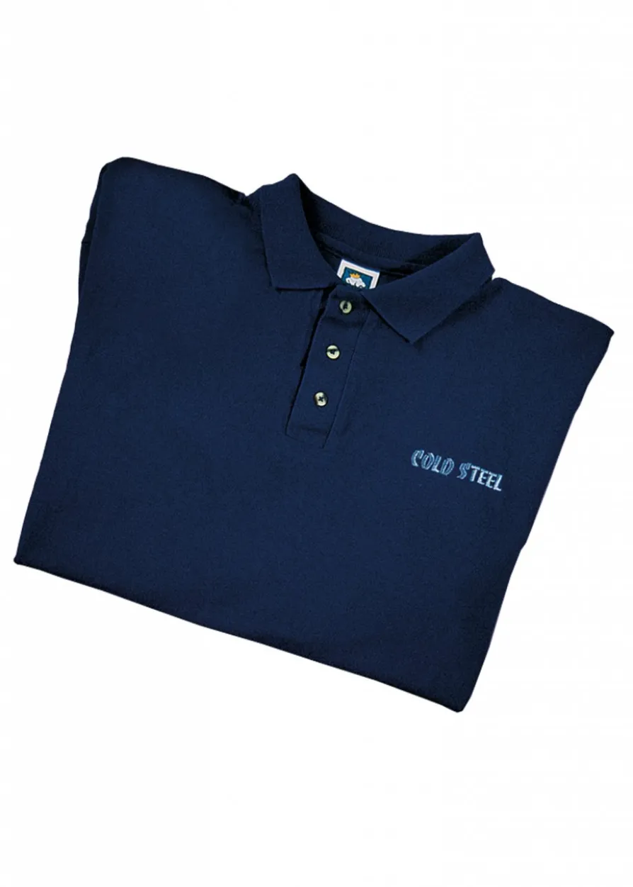 Cold Steel Poloshirt, marineblau