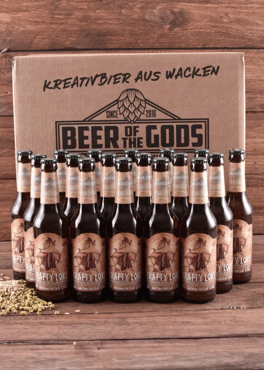 Crafty Loki - Nordic Pale Ale, 0,33l Flasche - Wacken Brauerei