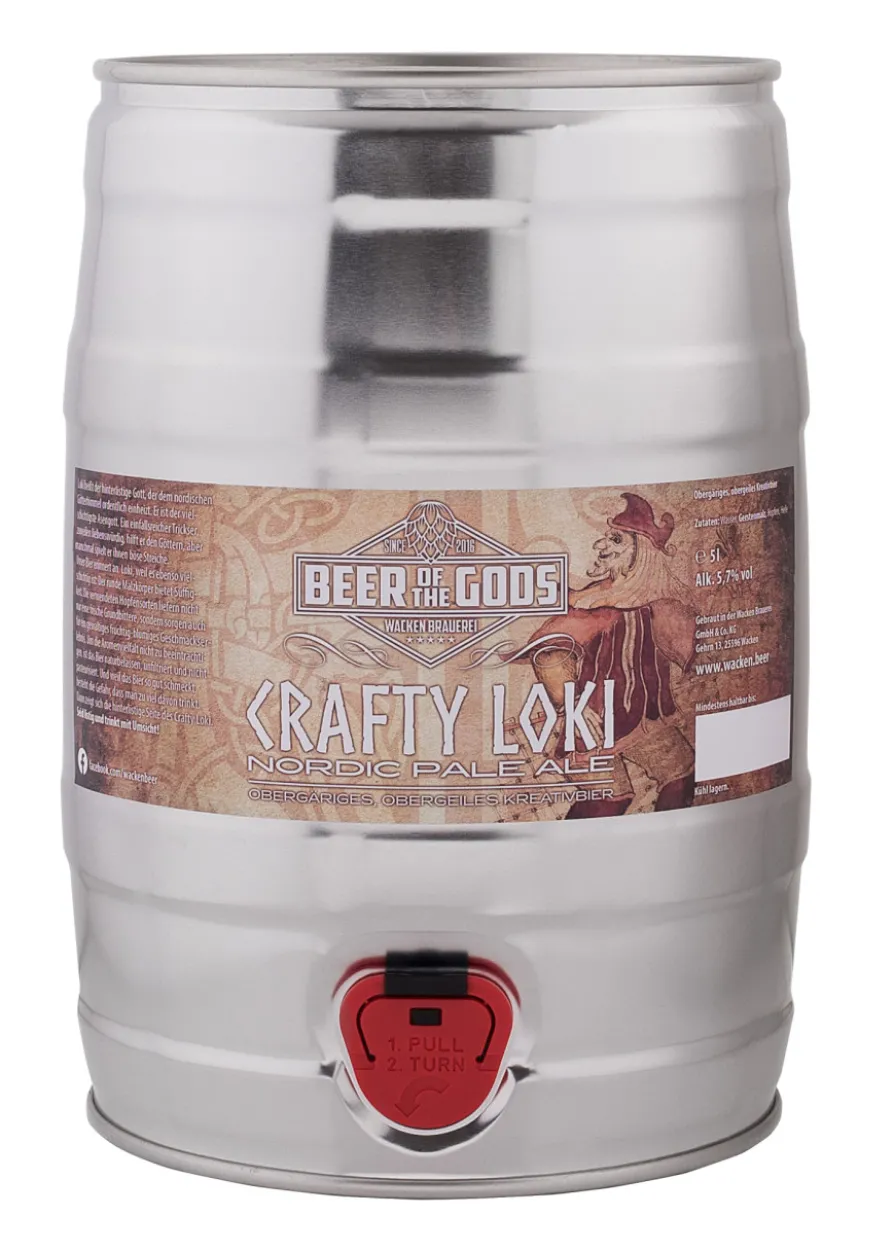 Crafty Loki - Nordic Pale Ale, 0,33l Flasche - Wacken Brauerei