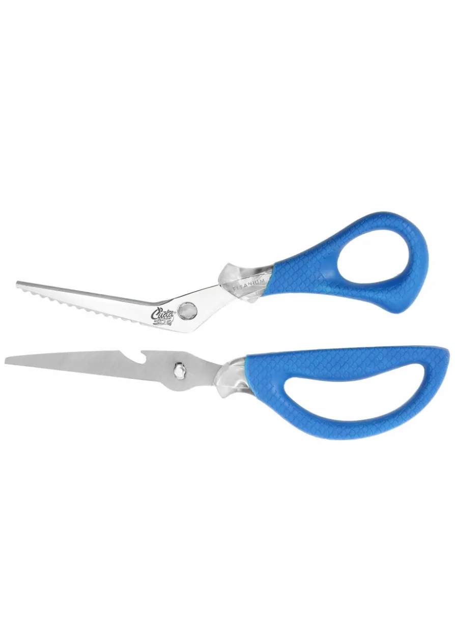 Cuda Angelschere mit abnehmbaren Griffen
