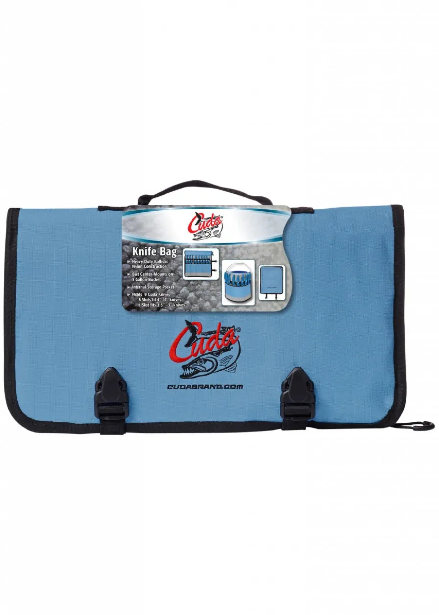 Cuda Messertasche, Tasche aus Nylon für 9 Messer