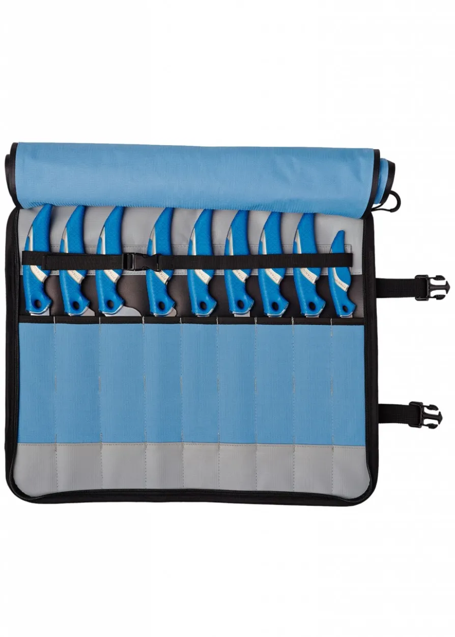 Cuda Messertasche, Tasche aus Nylon für 9 Messer