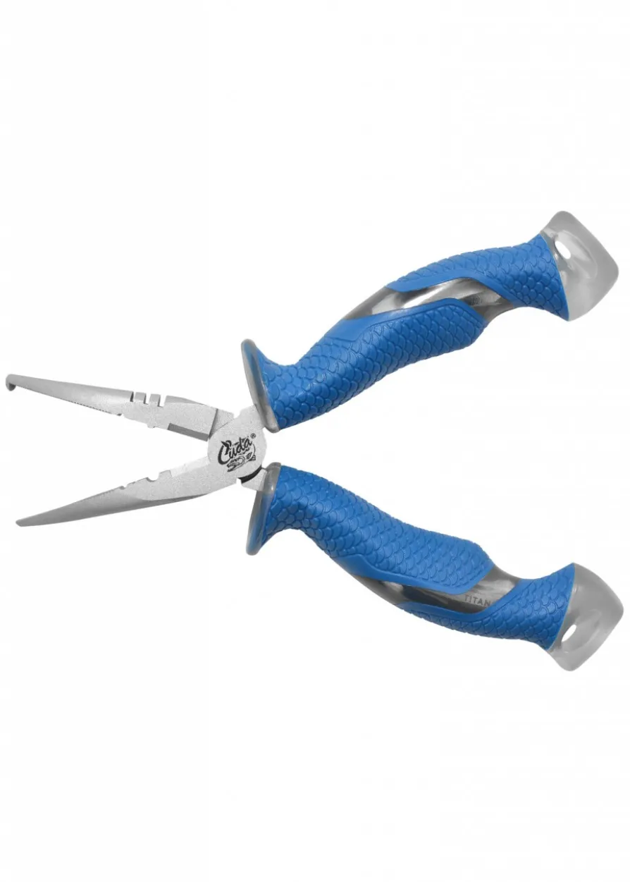 Cuda Sprengringzange, gebogen